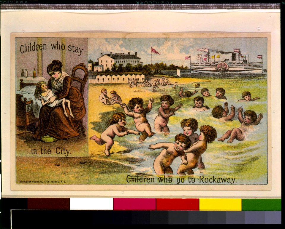 Children who stay in the city-Children who go to Rockaway LCCN93500133