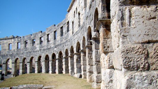 Istria antique pula arena photo