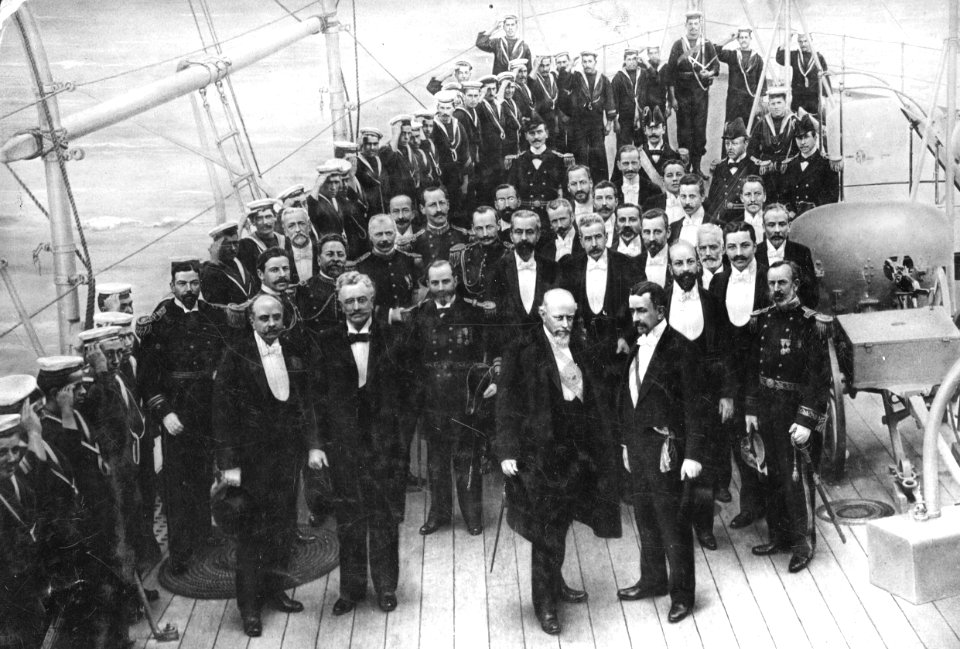 Chile - Encuentro de los Presidentes Roca - Errázuriz