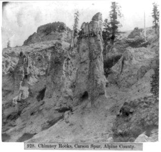 Chimney Rocks, Carson Spur, Alpine County LCCN2002723066