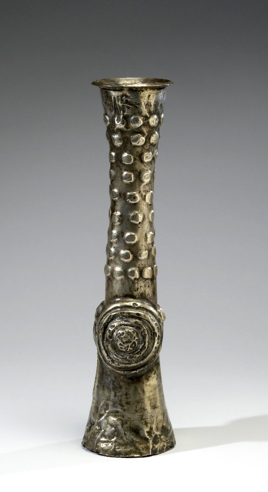 Chimú - Libation Vessel (Qero) - Walters 2009205 - Back
