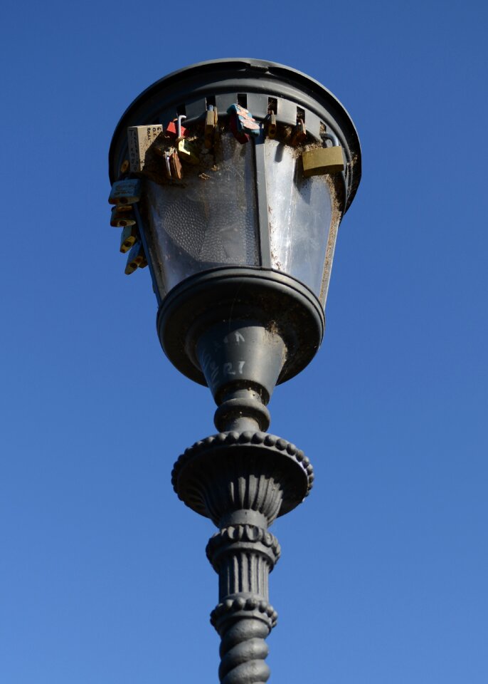 Love bridge love lantern