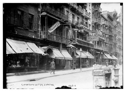 Chinatown after shooting LCCN2014698357