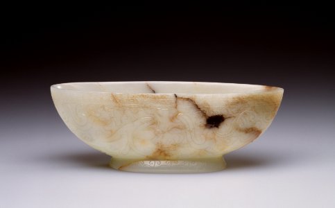 Chinese - Bowl with Dragons - Walters 42332 - Profile