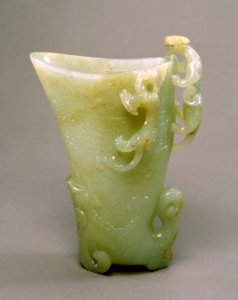 Chinese - Cup with Dragon Handles - Walters 42250 - Profile photo