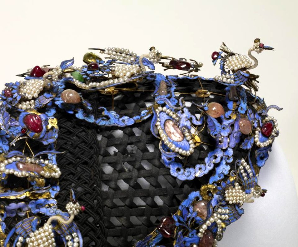 Chinese - Ceremonial Headdress - Walters 863 - Detail A