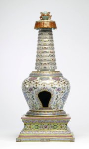 Chinese - Model of a Buddhist Stupa - Walters 491708