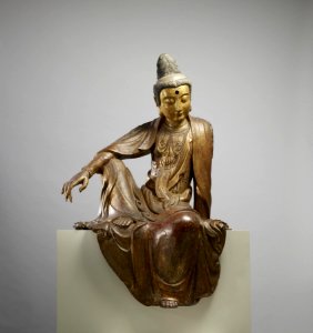 Chinese - Seated Guanyin (Kuan-yin) Bodhisattva - Walters 25256 (2)