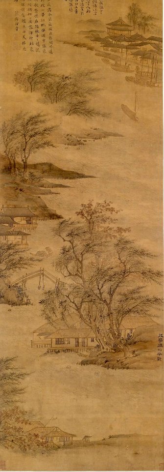 Chinese - River-scape - Walters 3533