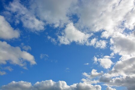 Cloudy sky blue sky horizon photo