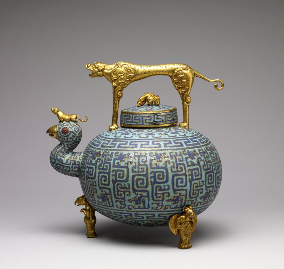 Chinese - Wine Pot - Walters 44569 - Side