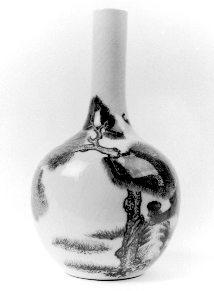 Chinese - Vase with Fabulous Animal - Walters 49959