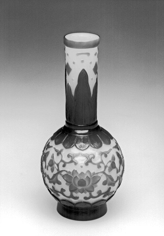 Chinese - Vase with Peony-Scroll Decoration - Walters 47700