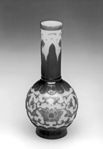 Chinese - Vase with Peony-Scroll Decoration - Walters 47700