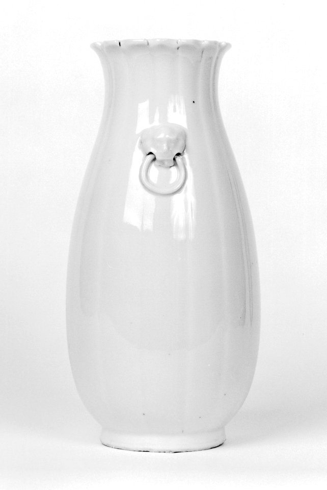 Chinese - Vase with White Glaze - Walters 491721