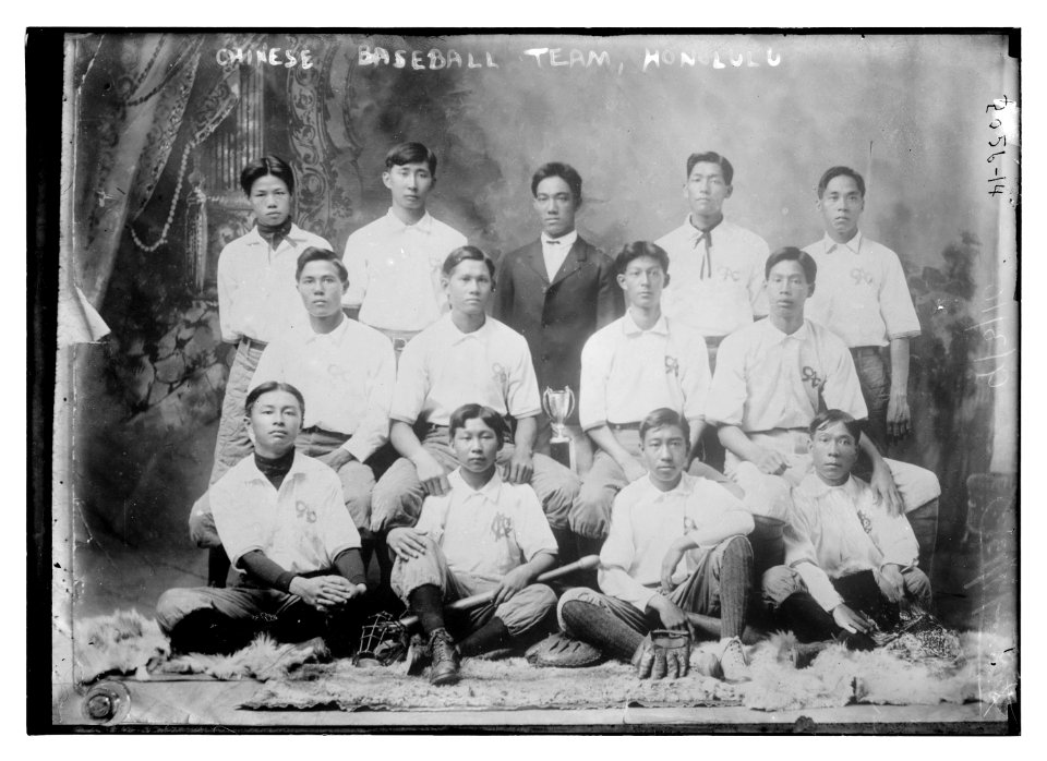 Chinese baseball team, Honolulu LCCN2014688347