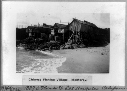 Chinese fishing village - Monterey LCCN96525715