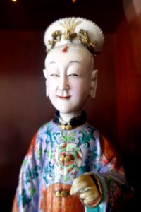 Chinese figure, unidentified, porcelain - Musei Capitolini - Rome, Italy - DSC05960 photo