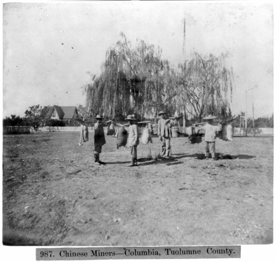 Chinese Miners-Columbia, Tuolumne County LCCN2002721694