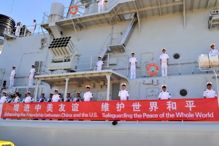 Chinese navy ships visit Hawaii 130906-N-PJ759-044 photo