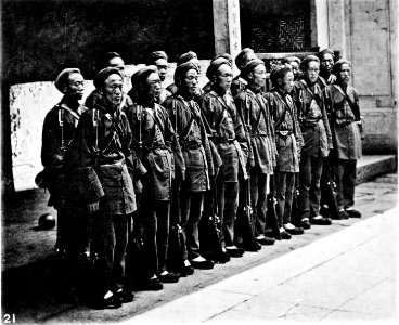 Chinese troops photo