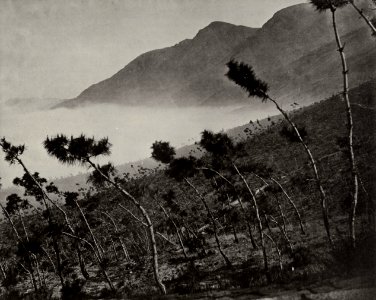 Chinesischer Photograph um 1860 - Auf dem Weg nach Ku-shan, westliches China (Zeno Fotografie)