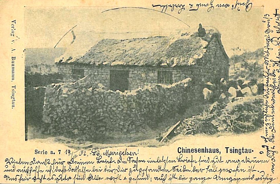Chinesenhaus Tsingtau 1902