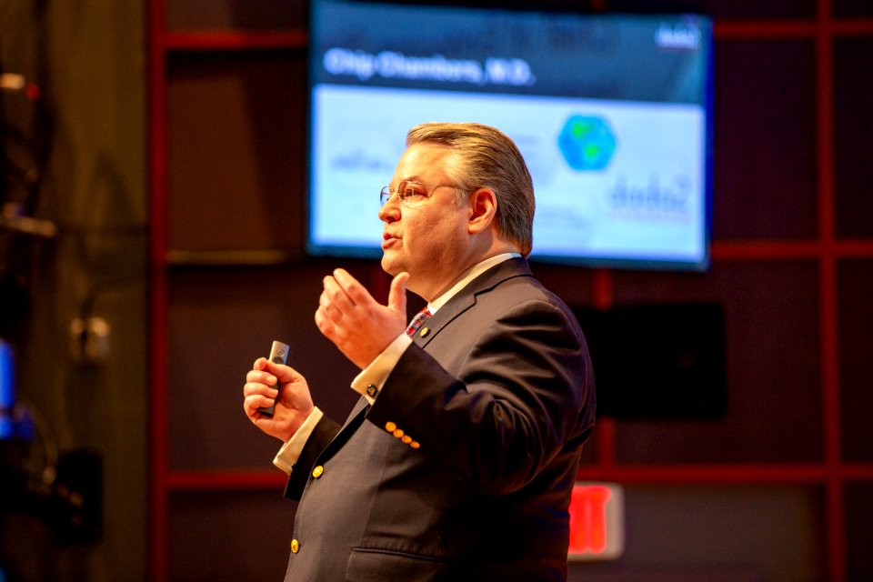 Chip Chambers at Rare Disease Day at NIH 2020