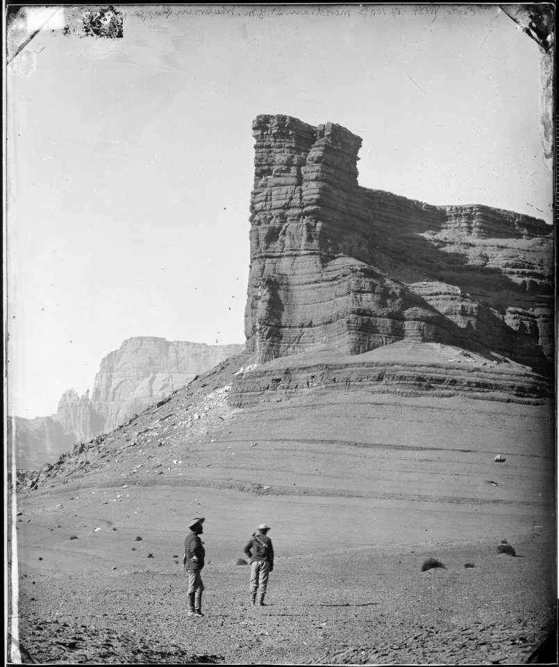 CHOCOLATE BUTTE NEAR MOUTH OF THE PARIA, ARIZONA - NARA - 524346