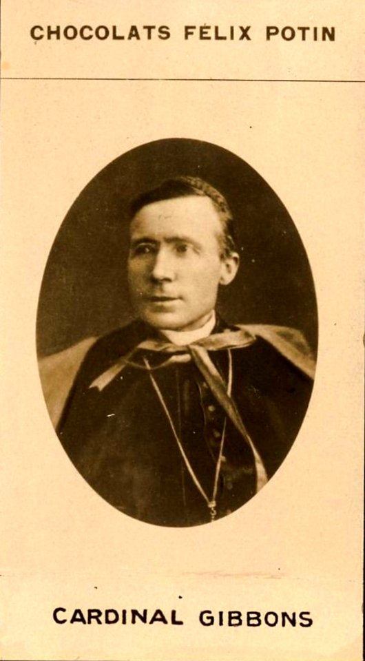 Chocolats Félix Potin Cardinal Gibbons