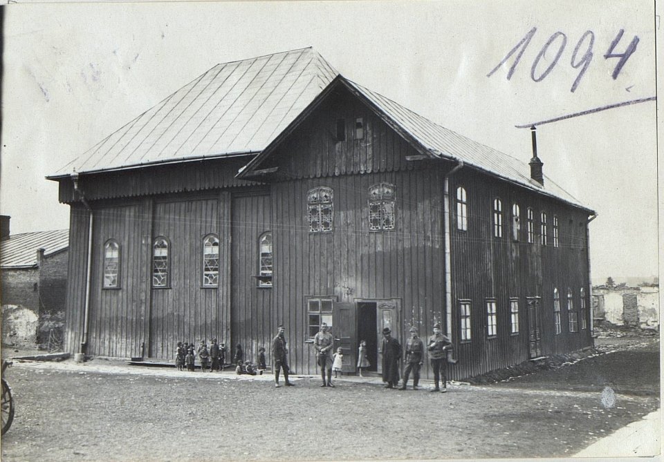 Chodorow, Altertümlicher jüdischer Tempelbau. (BildID 15729451)