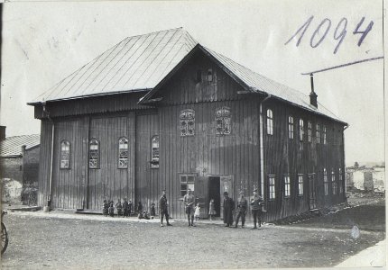 Chodorow, Altertümlicher jüdischer Tempelbau. (BildID 15729451)
