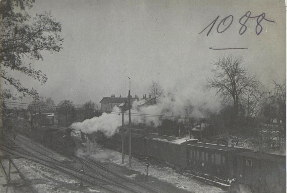 Chodorow, Bahnhofanlage. (BildID 15729402)