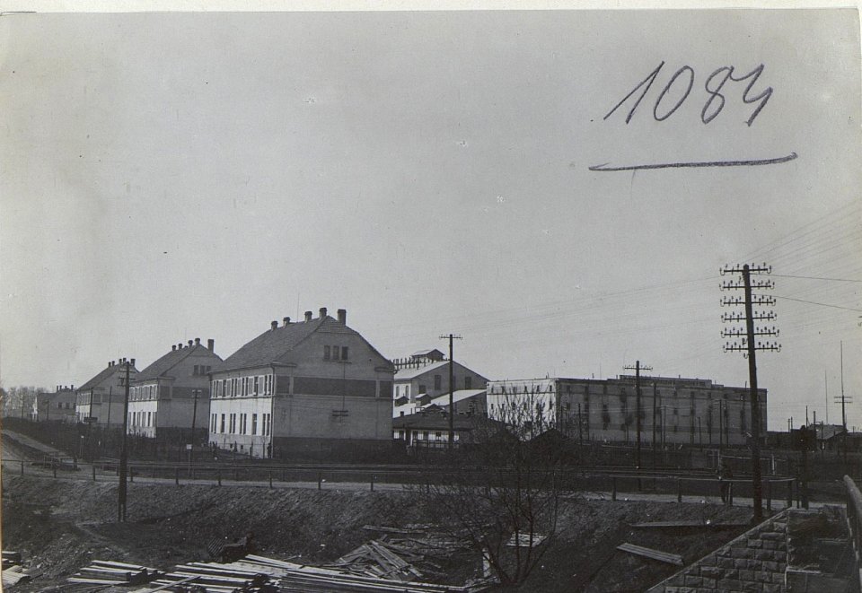 Chodorow, Zuckerfabrik, Blick von Nordost. (BildID 15729374)