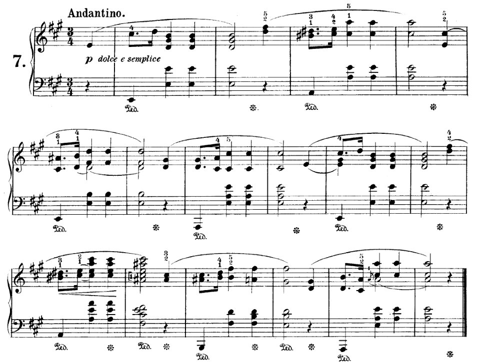 Chopin Preludium op. 28 nr 7