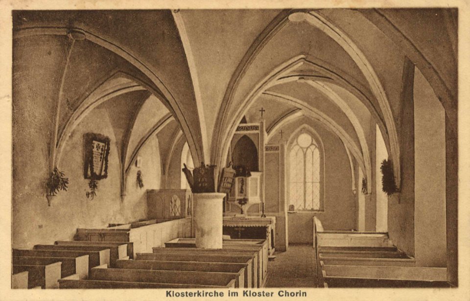 Chorin, Brandenburg - Klosterkirche (Zeno Ansichtskarten)