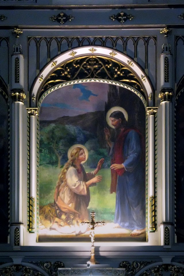 Chorzow Magdalene church Juliusz Makarewicz painting
