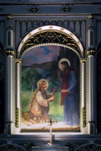 Chorzow Magdalene church Juliusz Makarewicz painting