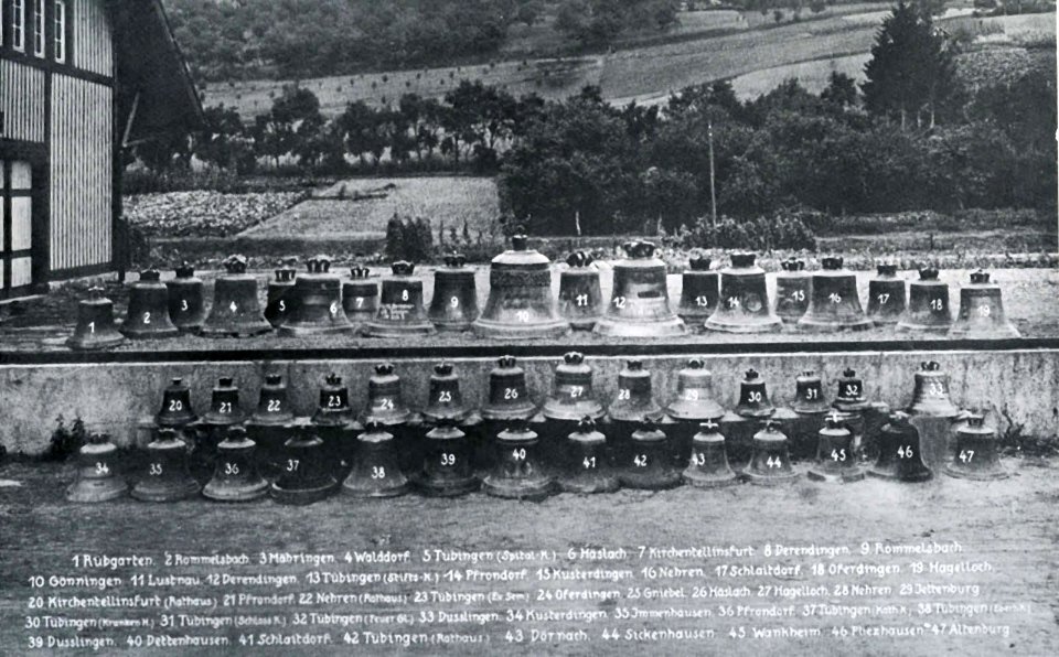 Chr Barth - Glockensammelstelle am Westbahnhof (Aug.1917)