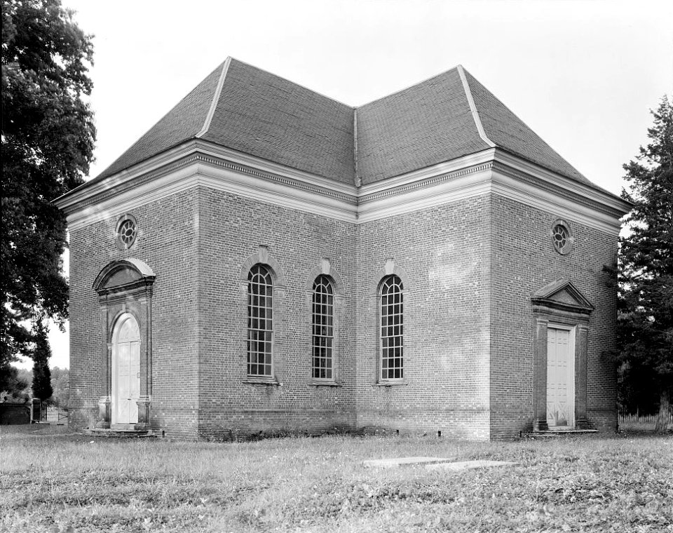 Christ Church Lancaster County Virginia by Frances Benjamin Johnston