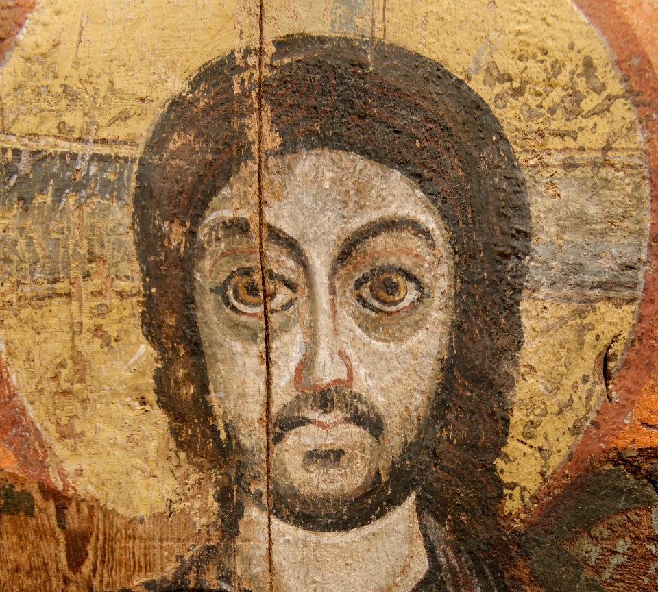 Christ and the Abbot Menas Louvre E11565 n02