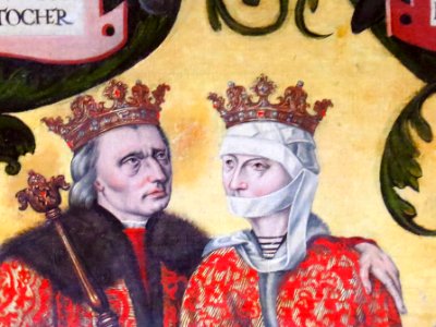 Christian I af Danmark og Norge med hustru Dorothea