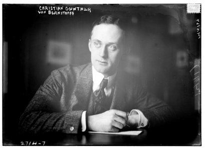 Christian Gunther Von Bernstorff LCCN2014693179