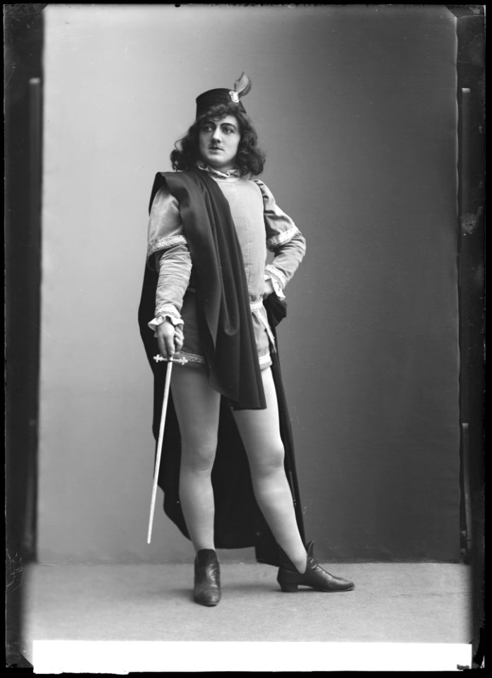 Christian Schröder in Boccaccio at Oscarsteatern 1907 - SMV - GS023