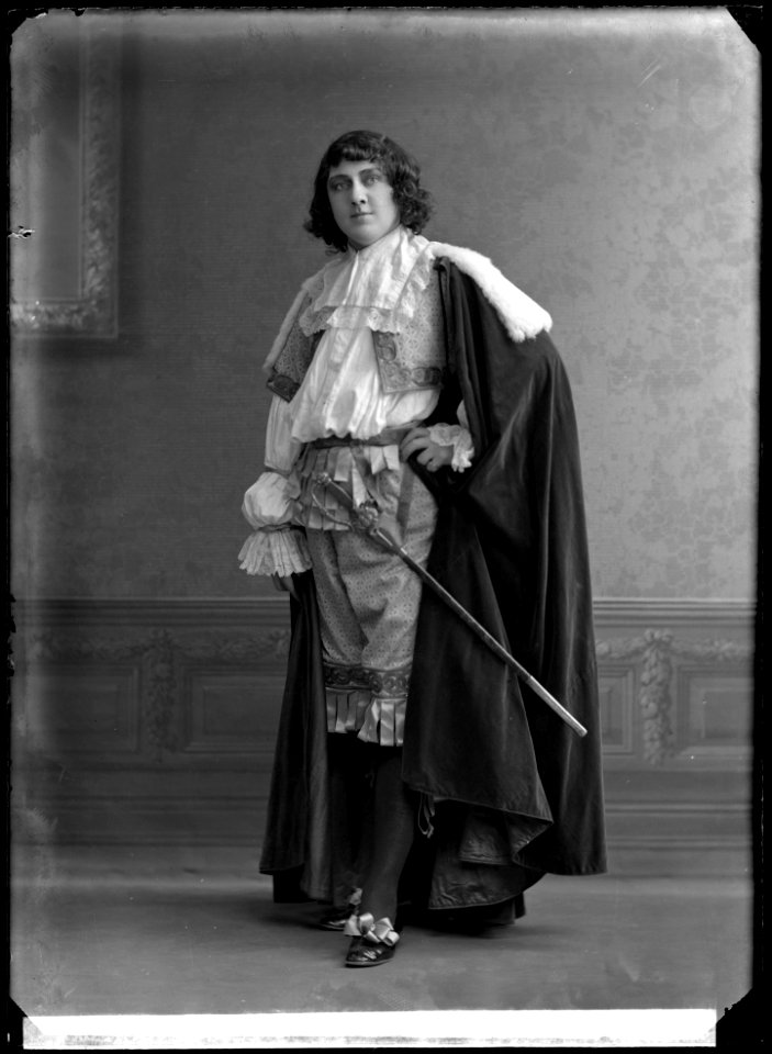 Christian Schröder in Prinsen av Burgund at Oscarsteatern 1912 - SMV - NS023