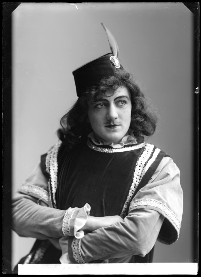 Christian Schröder in Boccaccio at Oscarsteatern 1907 - SMV - NS020