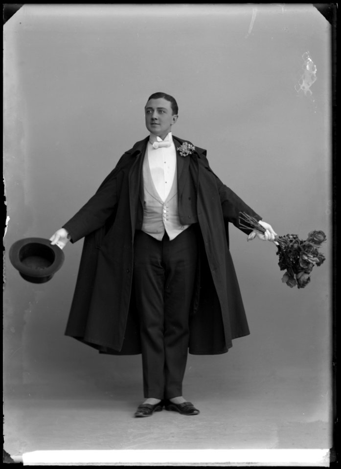 Christian Schröder in Kyska Susanna at Oscarsteatern 1911 - SMV - NS021