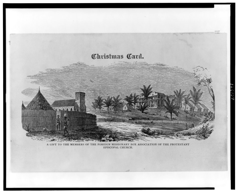 Christmas card-A gift to the members of the Foreign Missionary Box Association of the Protestant Episcopal Church LCCN00650200