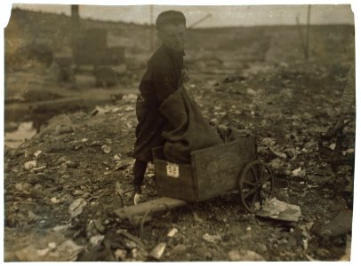 Christie Stubbs. 11 year old scavenger - Pine Street Dumps - Lives 141 Plain St. LOC cph.3c02398