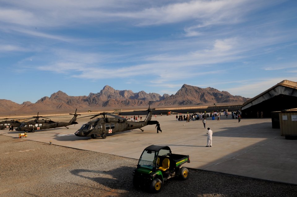Christmas Eve cookout and soccer tournament on FOB Farah 121224-N-LR347-076